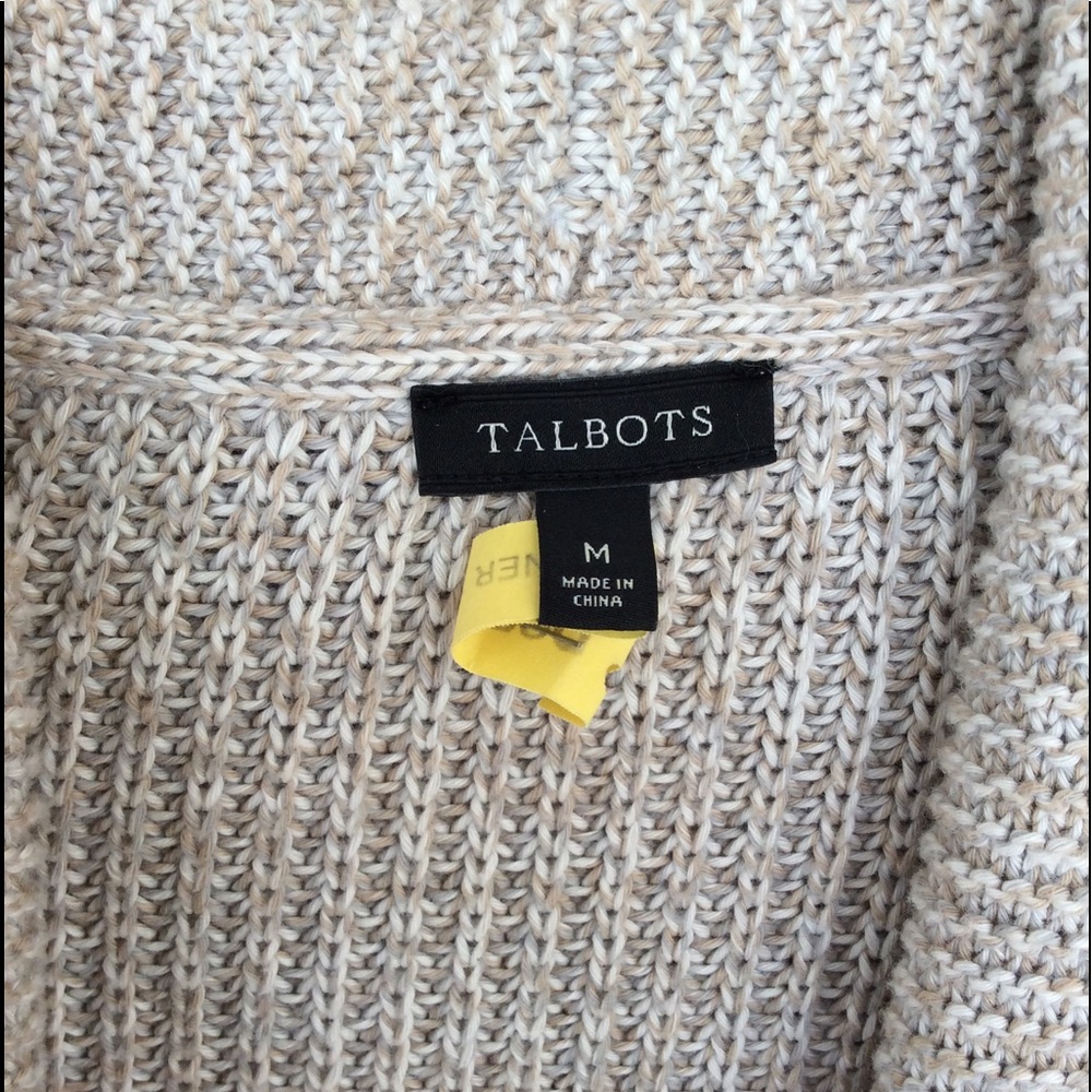 HOLD - Talbots Open Swing Sweater - Picture 5 of 8
